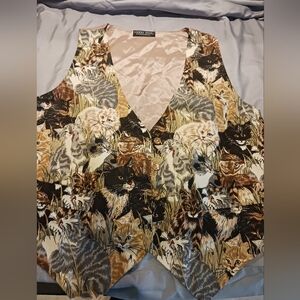 Vintage cat vest